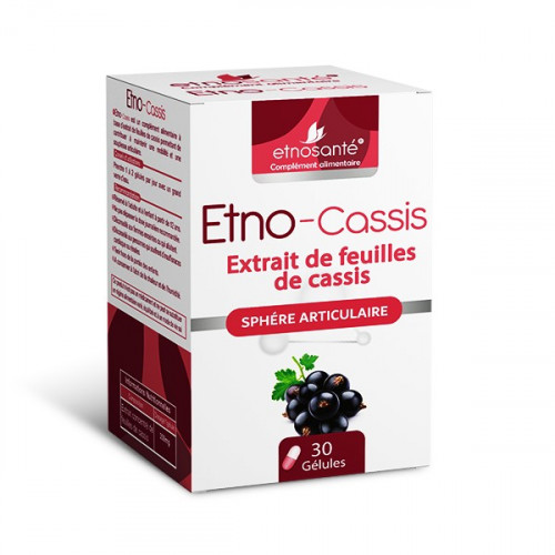 ETNOSANTE ETNO-CASSIS EXTRAIT DE FEUILLES DE CASSIS 30 CAPSULES