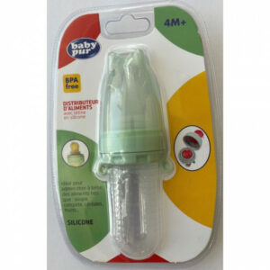 BABY PUR DISTRIBUTEUR D'ALIMENTS AVEC TETINE EN SILICONNE
