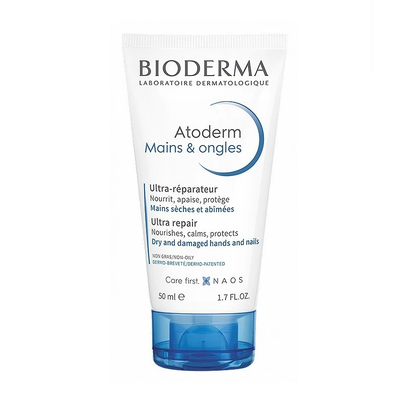 BIODERMA Atoderm crème mains & ongles, ultra nourrissante, 50ML