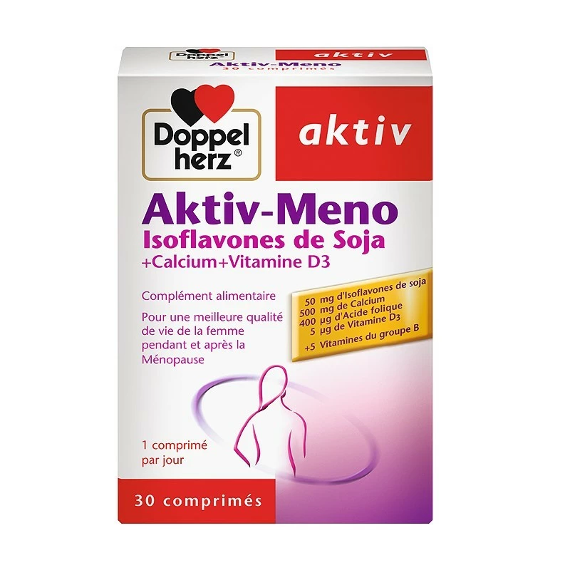 DOPPELHERZ AKTIV ACTIVE MENO, 30 comprimés