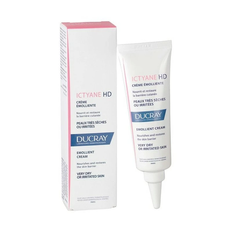 Ducray ICTYANE HD CRÈME ÉMOLIENTE, 50ml