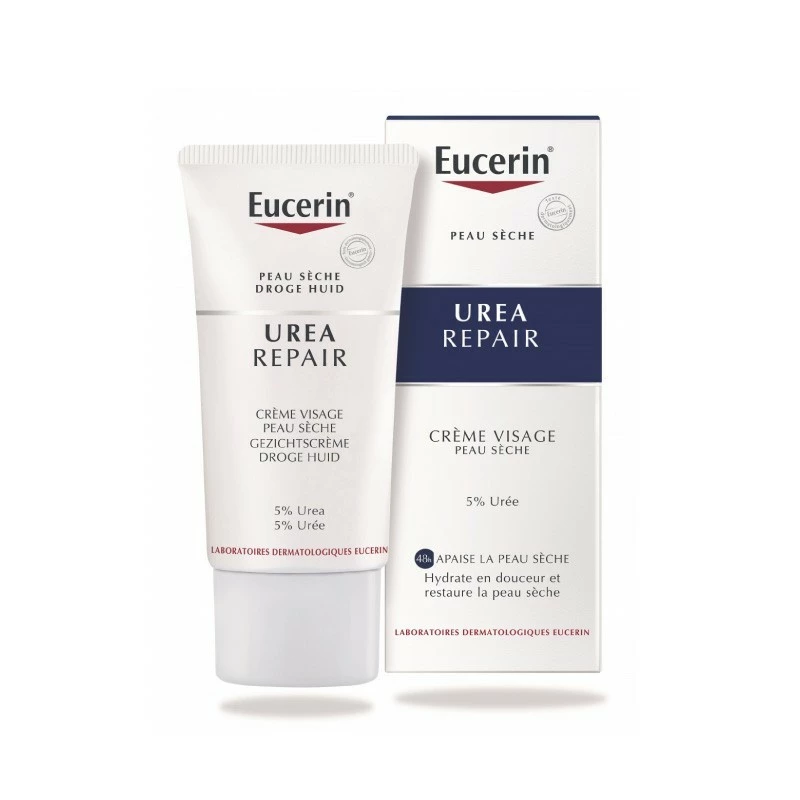EUCERIN UreaRepair Crème Visage 5% d'Urée