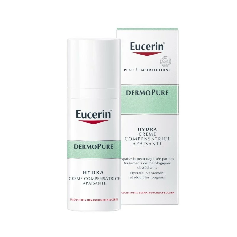 EUCERIN DERMOPURE HYDRA CRÈME COMPENSATRICE APAISANTE 50 ML