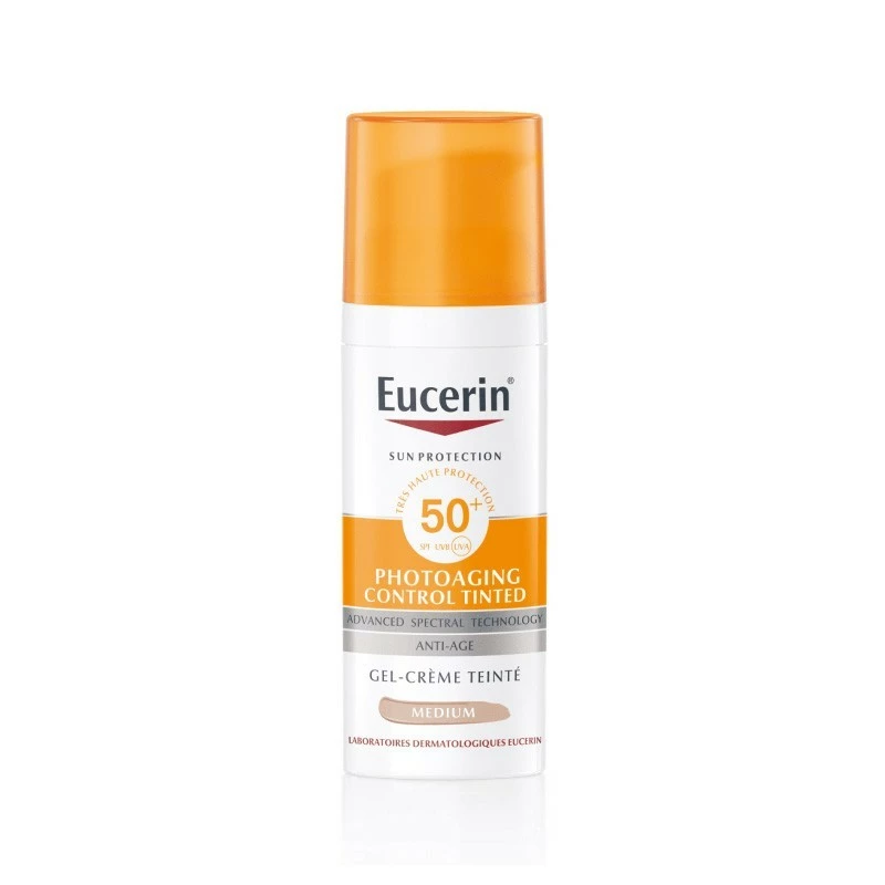 EUCERIN SUN PHOTOAGING CONTROL CC CREME TEINTEE SPF50+ 50ML