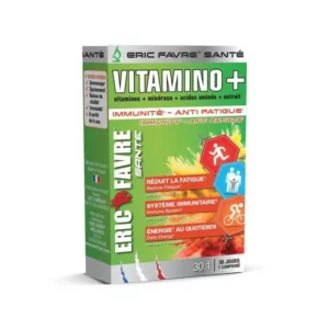 ERIC FAVRE VITAMINO + Immunité, fatigue, Multivitaminés et minéraux B/30