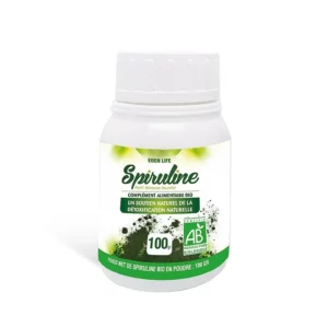 Eden Life Spiruline Poudre 100Gr