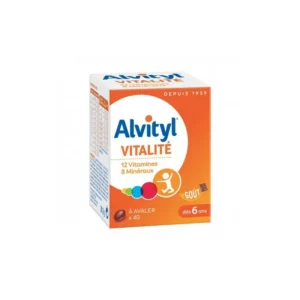 ALVITYL COMPRIME VITAMINES +MINERAUX+OLIGO BT/40