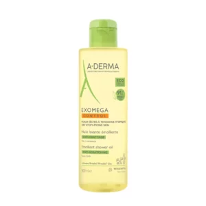 A-DERMA EXOMEGA CONTROL Huile lavante émolliente anti-grattage, 500ML