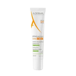 A-DERMA EPITHELIALE A.H ULTRA SPF50+ Crème réparatrice protectrice anti-marques