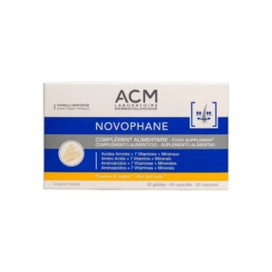 ACM NOVOPHANE COMPLÉMENT ALIMENTAIRE CHEVEUX ET ONGLES 60 GÉLULES