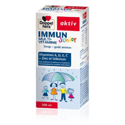 Doppelherz Aktiv Omega-3 Junior MULTI-VITAMINE Sirop