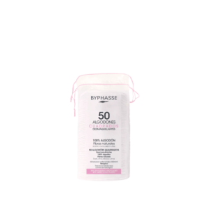 BYPHASSE COTONS DEMAQUILLANTS CARRES 50 UNITES