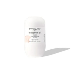 BYPHASSE DEODORANT ROLL ON ANTI TACHES HUILE D'AMANDE DOUCE 50ML