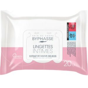 BYPHASSE LINGETTES INTIME PH NEUTRE 20 UNITES