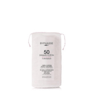 BYPHASSE COTON DEMAQUILLANT DISQUES OVALES 50 UNITES
