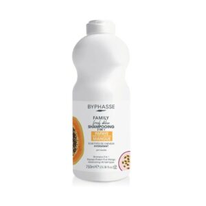 BYPHASSE FAMILY SHAMPOOING 2 EN 1 PAPAYE MANGUE 750ML