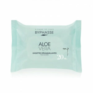 BYPHASSE LINGETTES DEMAQUILLANTES ALOE VERA 20 UNITES