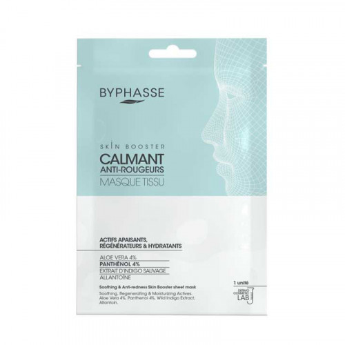 BYPHASSE MASQUE TISSU SKIN BOOSTER CALMANT ANTI-ROUGEURS 18ML