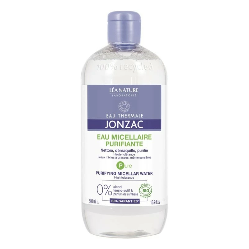 JONZAC Eau micellaire purifiante, 500ML