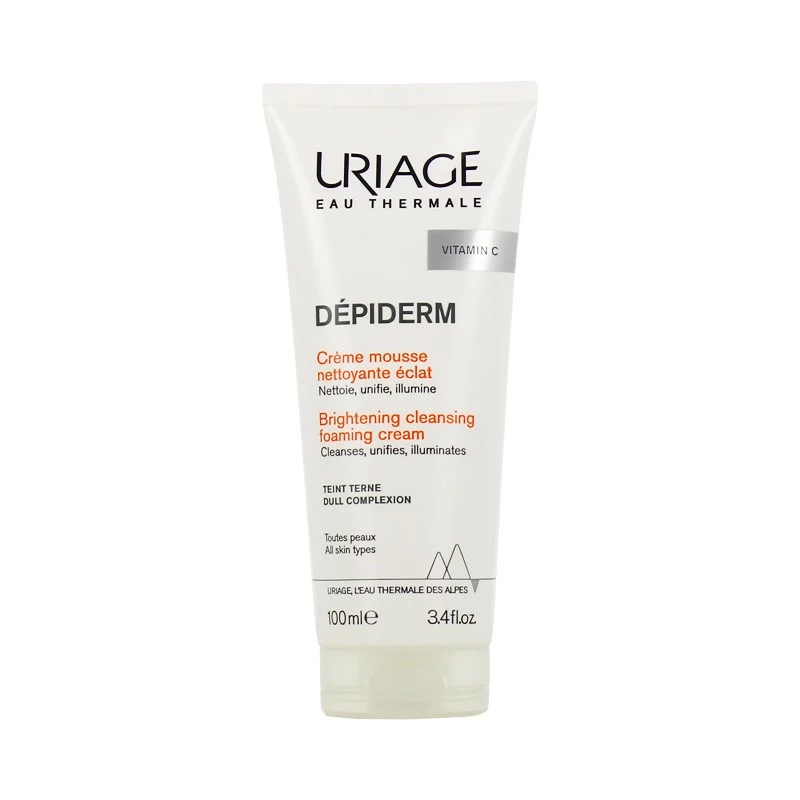 Uriage Dépiderm Crème Mousse Nettoyante Éclat
