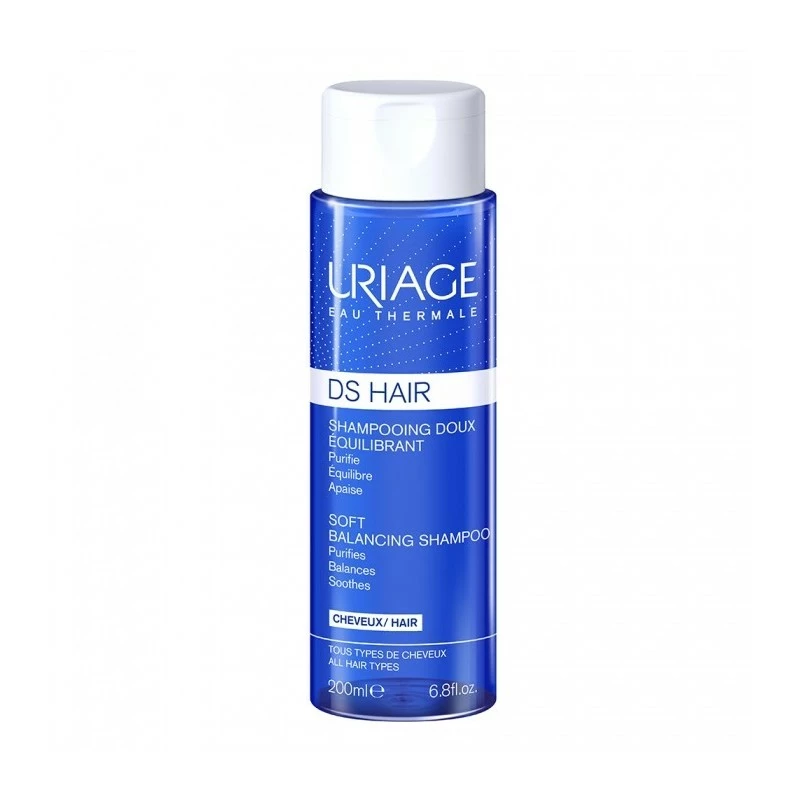 URIAGE DS HAIR - Shampooing doux équilibrant, 200ML