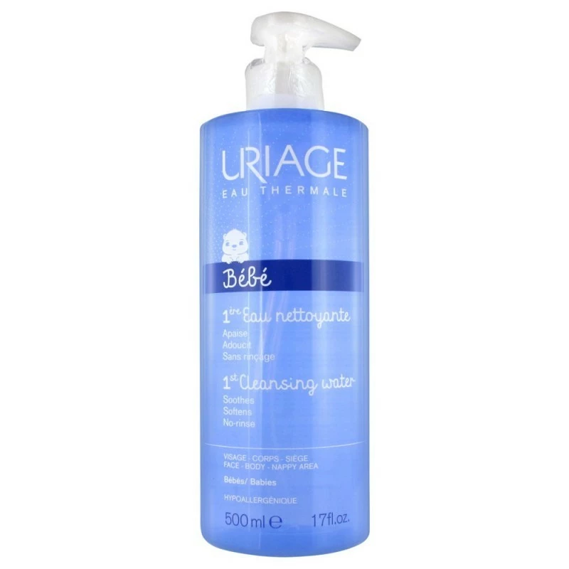 URIAGE BEBE 1ERE EAU NETTOYANTE VISAGE CORPS ET SIEGE 500ML