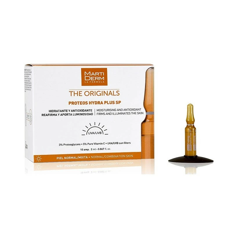 MARTIDERM PROTEOS HYDRA PLUS SP AMP B/10