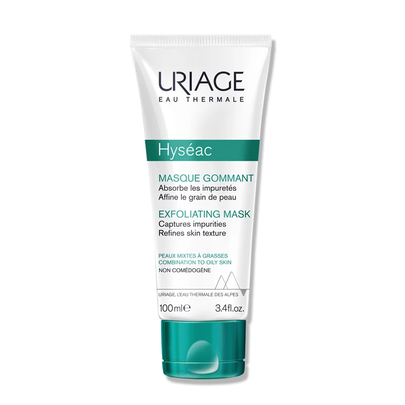 URIAGE Hyséac Masque gommant Peaux mixtes à grasses 100ML