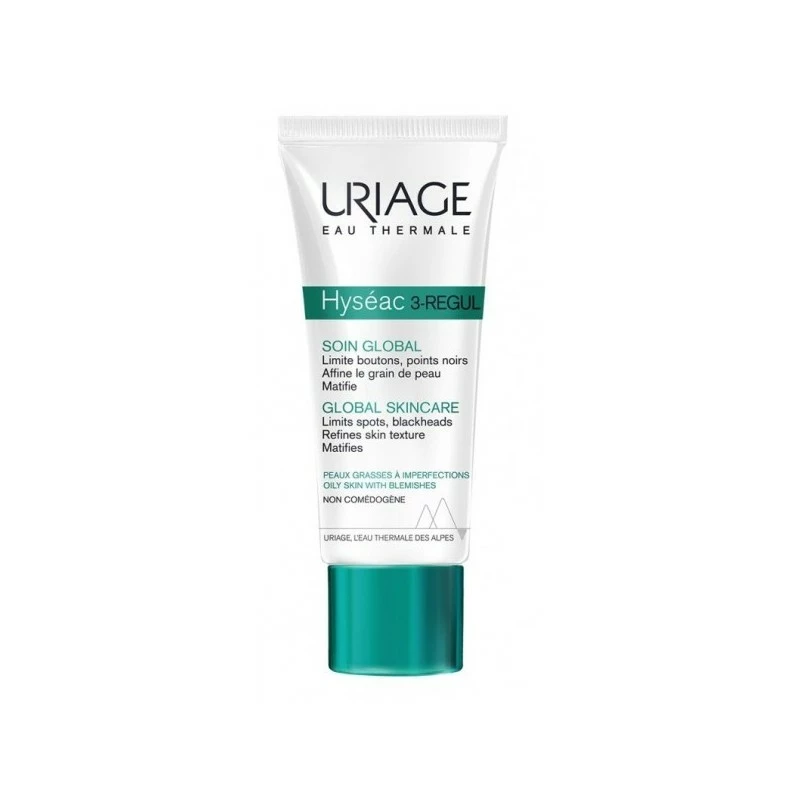 URIAGE HYSEAC 3 REGUL SOIN GLOBAL PEAUX GRASSES A IMPERFECTIONS 40ML