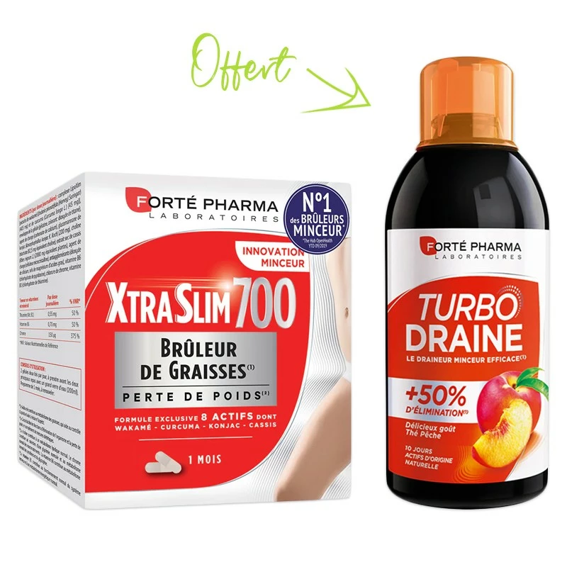 Forté Pharma XtraSlim 700 + TurboDraine Offert