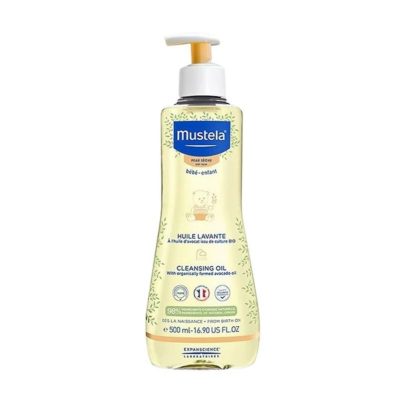 MUSTELA Huile lavante à l'avocat BIO 500ML