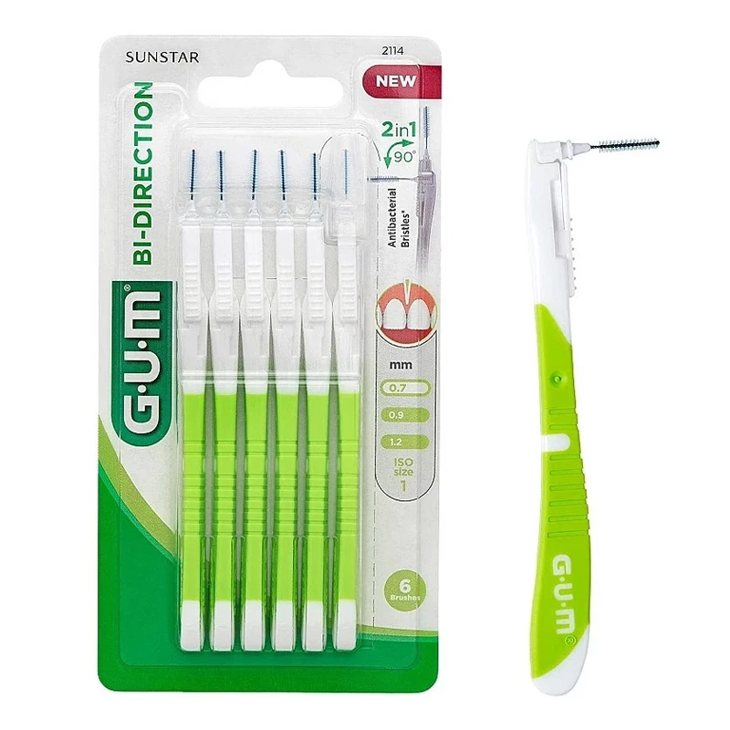 GUM BI DIRECTION Brossette interdentaire 0.7MM 2114