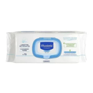 Mustela Bébé Lingettes Dermo apaisantes, 70 PIÈCES