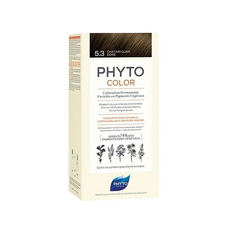 PHYTO COLOR 5.3 CHÂTAIN CLAIR CHOCOLAT