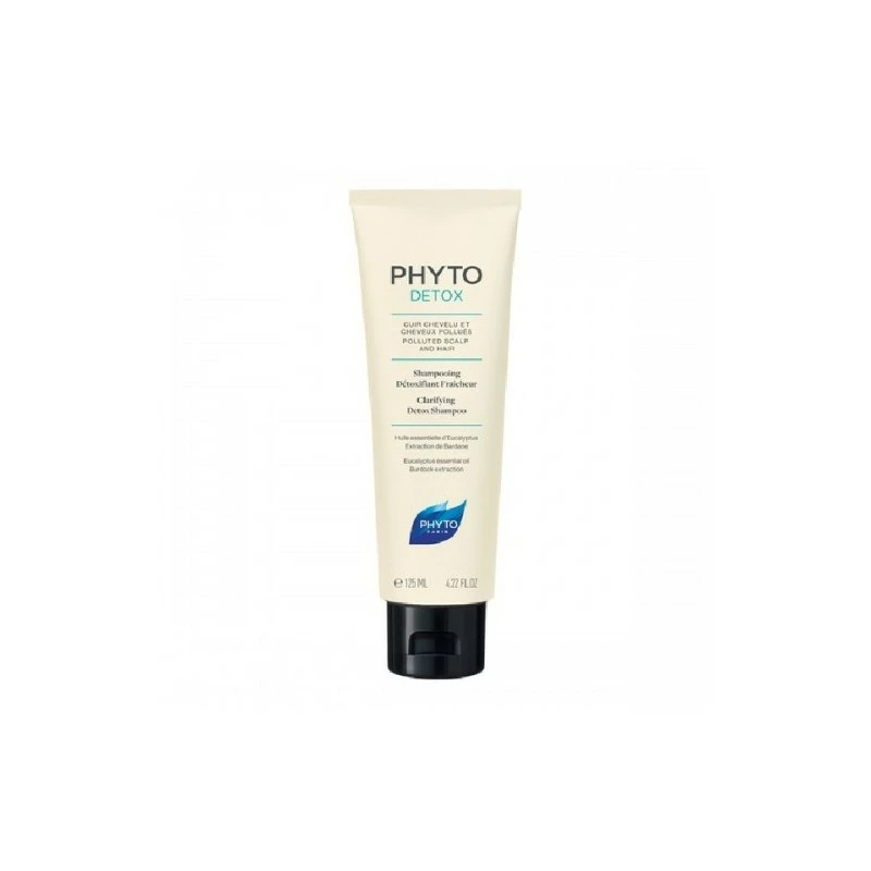 PHYTO PHYTODETOX SHAMPOOING DÉTOXIFIANT FRAÎCHEUR 125 ML