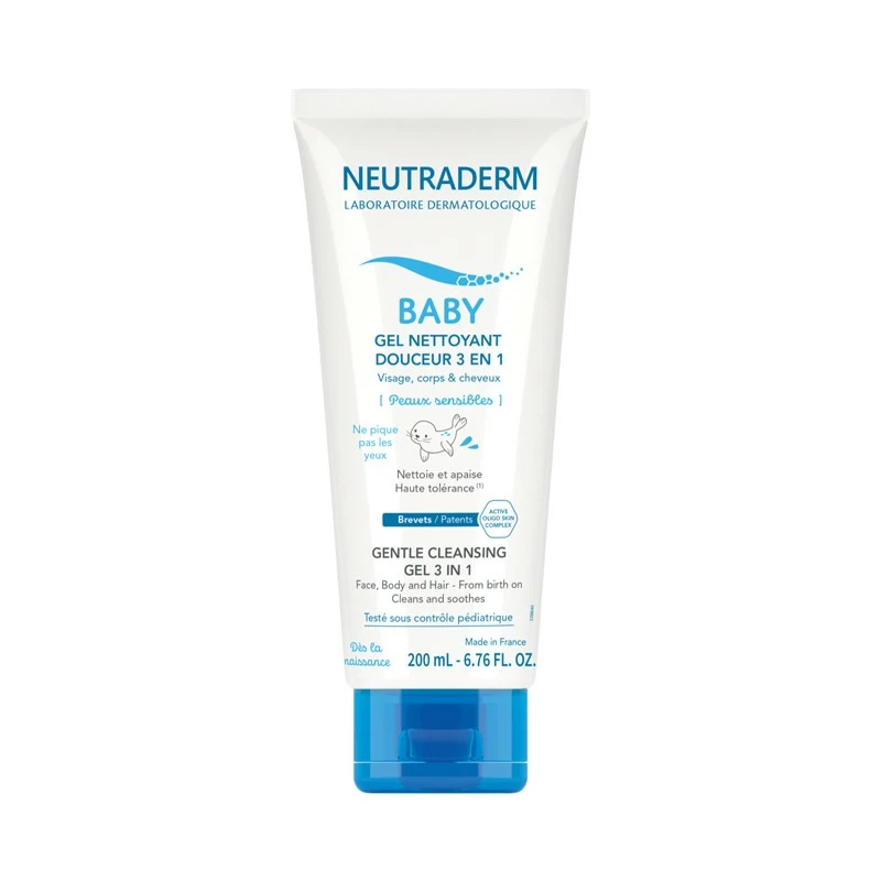 Neutraderm Gel Nettoyant Douceur 3-en-1 Baby 200ml