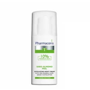 PHARMACERIS T SEBO-ALMOND PEEL CRÈME DE NUIT EXFOLIANTE