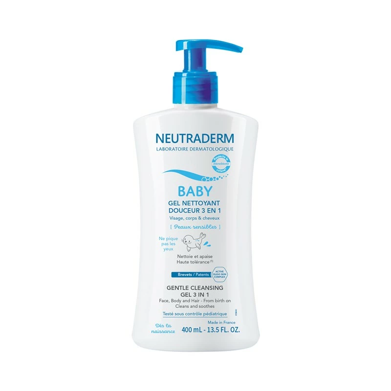 Neutraderm Gel Nettoyant Douceur 3-en-1 Baby