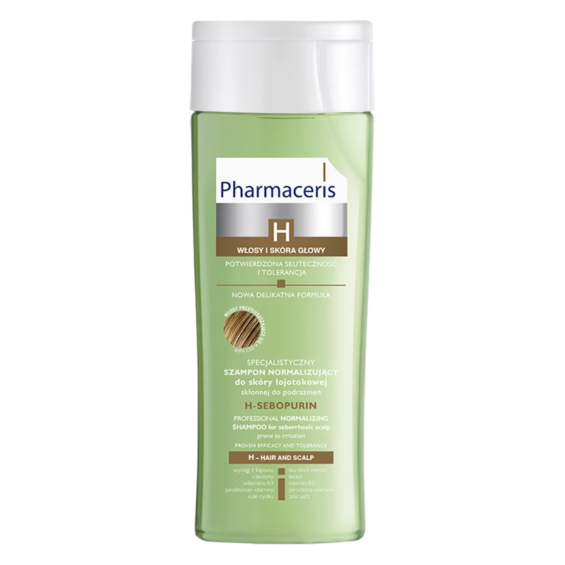 PHARMACERIS SHAMPOOING H-SEBOPURIN CHEVEUX GRAS