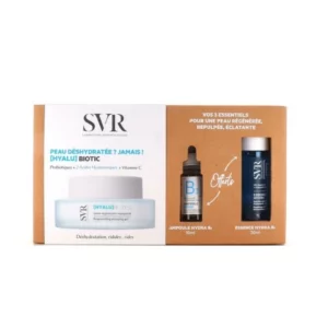 SVR COFFRET HYALU BIOTIC 50 ML+ AMPOULE B10 ML + [B3] ESSENCE HYDRA 30 ML OFFERTE