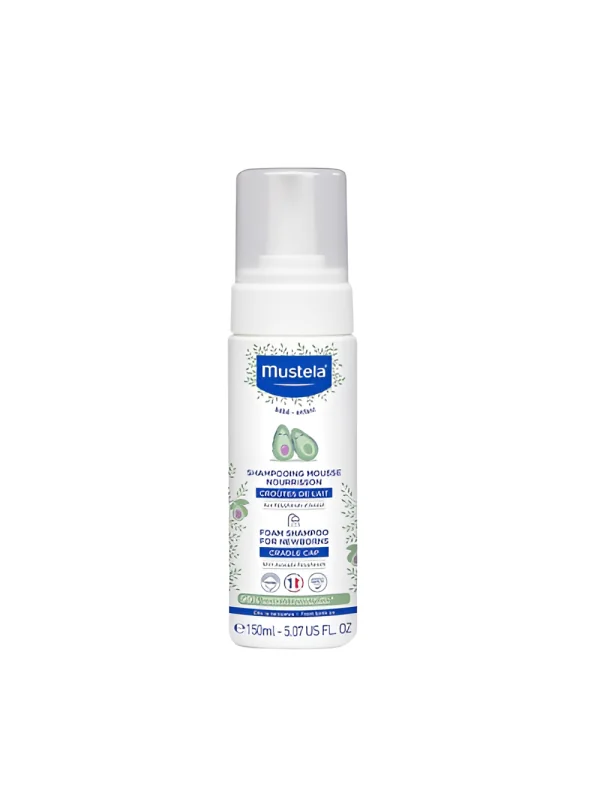 Mustela Shampooing Mousse croute de lait 150ML