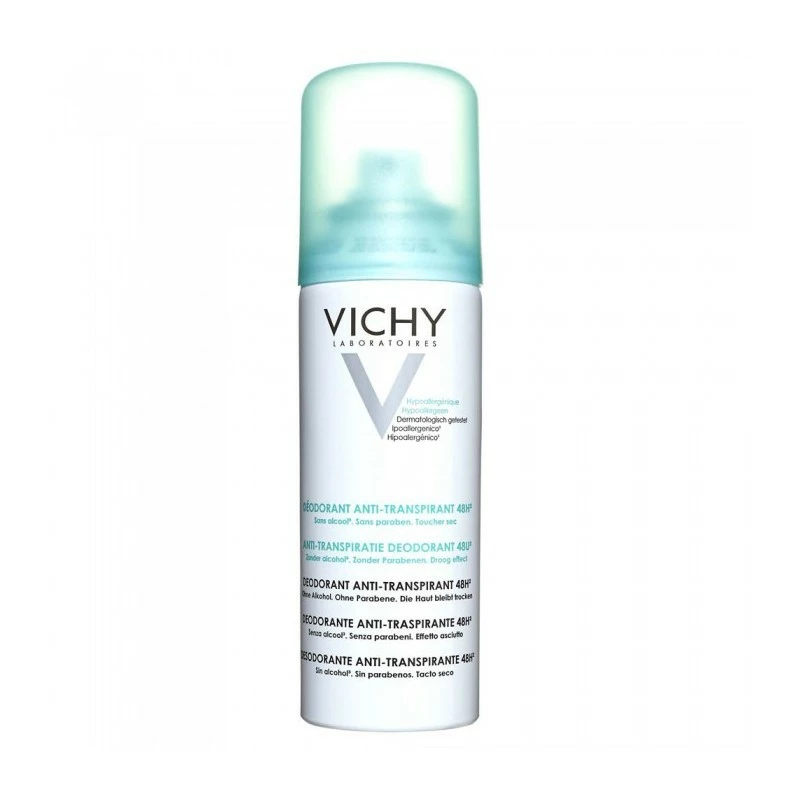 VICHY DÉODORANT ANTI-TRANSPIRANT 48h AEROSOL, 125ml