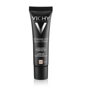 VICHY DERMABLEND FOND DE TEINT COUVRANT 3D CORRECTION PEAUX ACNÉIQUES 25 NUDE 30ML