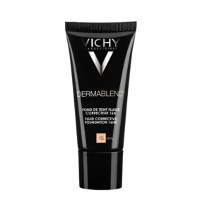 VICHY DERMABLEND FOND DE TEINT FLUIDE CORRECTEUR 16 H TEINTE 15 OPAL 30 ML