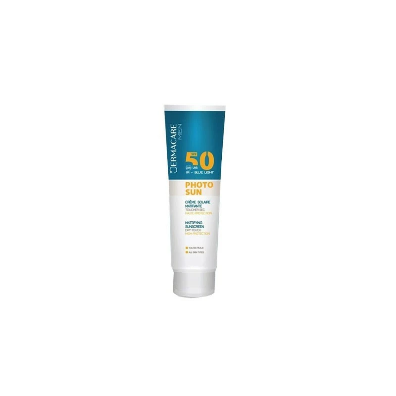 DERMACARE PHOTOSUN MEN CRÈME SOLAIRE MATIFIANTE SPF50,50ML