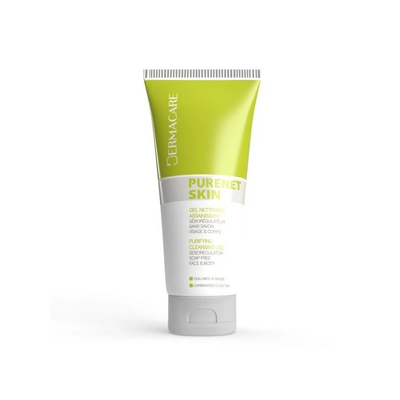 DERMACARE PURENET SKIN GEL NETTOYANT 200 ML