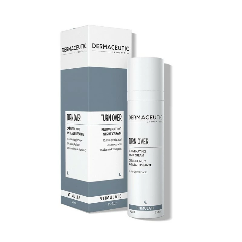 DERMACEUTIC Turn Over crème de nuit Anti-âge Lissante, 40ML