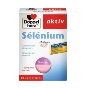 DOPPEL HERZ AKTIV Sélénium, 30 comprimés