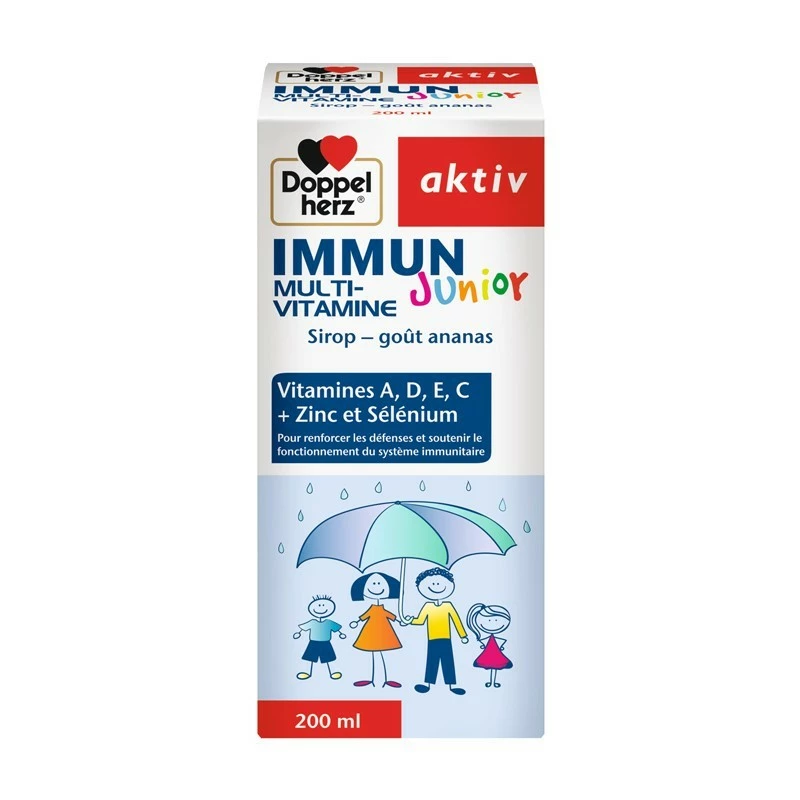 DOPPELHERZ AKTIV IMMUN Junior, 200ML