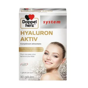 DOPPELHERZ HYALURON AKTIV, 30 gélules